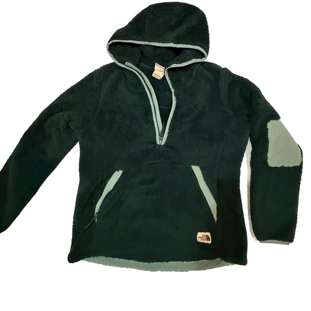 Womens/ Medium/ North Face 1/4 Zip Deep Pile Sweater